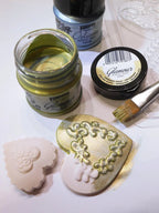 Pentart Acrylfarbe Metallic Glamour 50ml - gold - Bastelschachtel