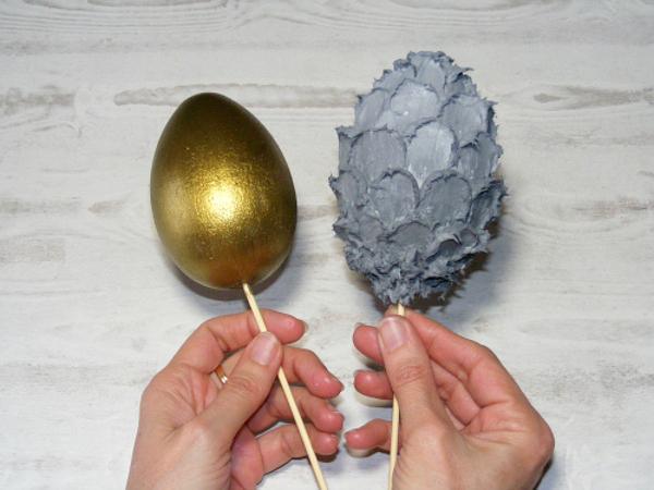 Pentart Acrylfarbe Metallic Glamour 50ml - silberschwarz - Bastelschachtel