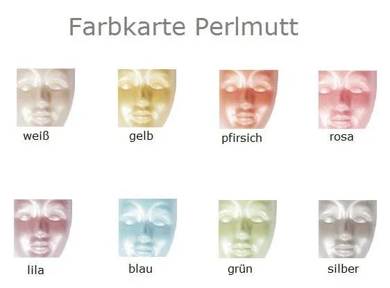 Pentart Acrylfarbe Perlmutt 230ml - weiß - Bastelschachtel