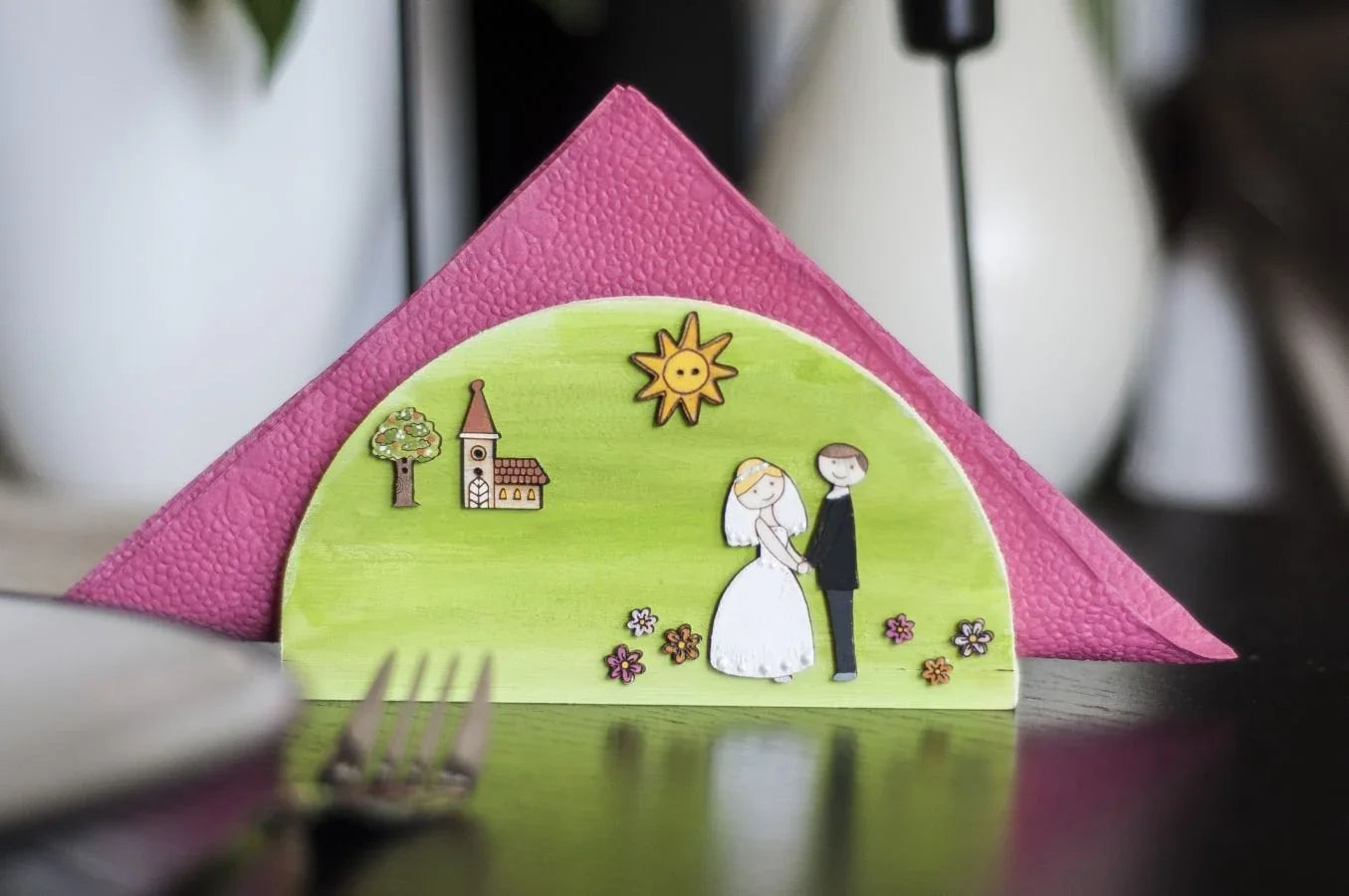 Pentart Acrylfarbe Perlmutt 230ml - weiß - Bastelschachtel