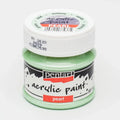 Pentart Acrylfarbe Perlmutt 50ml - grün - Bastelschachtel