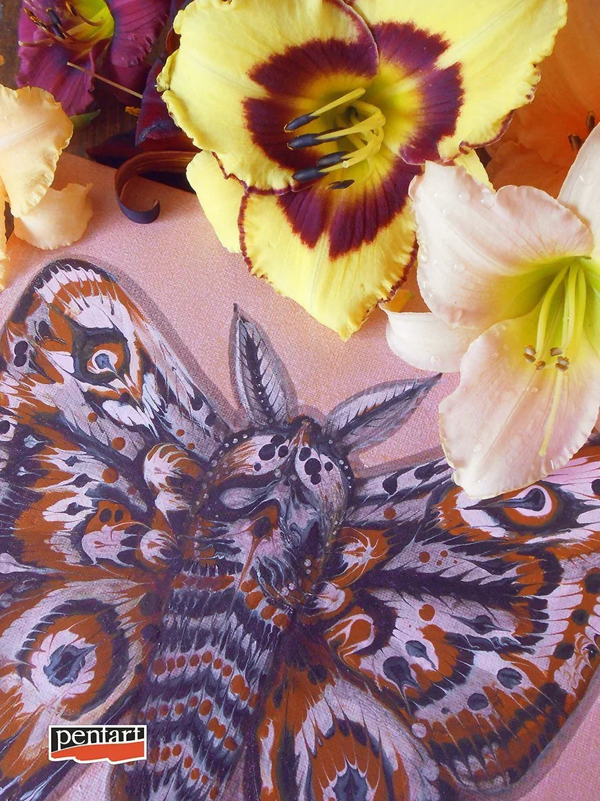 Pentart Acrylfarben Set matt 3x50ml - Set 2. - Bastelschachtel