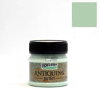 Pentart Antikfarbe 50ml - patina blau - Bastelschachtel