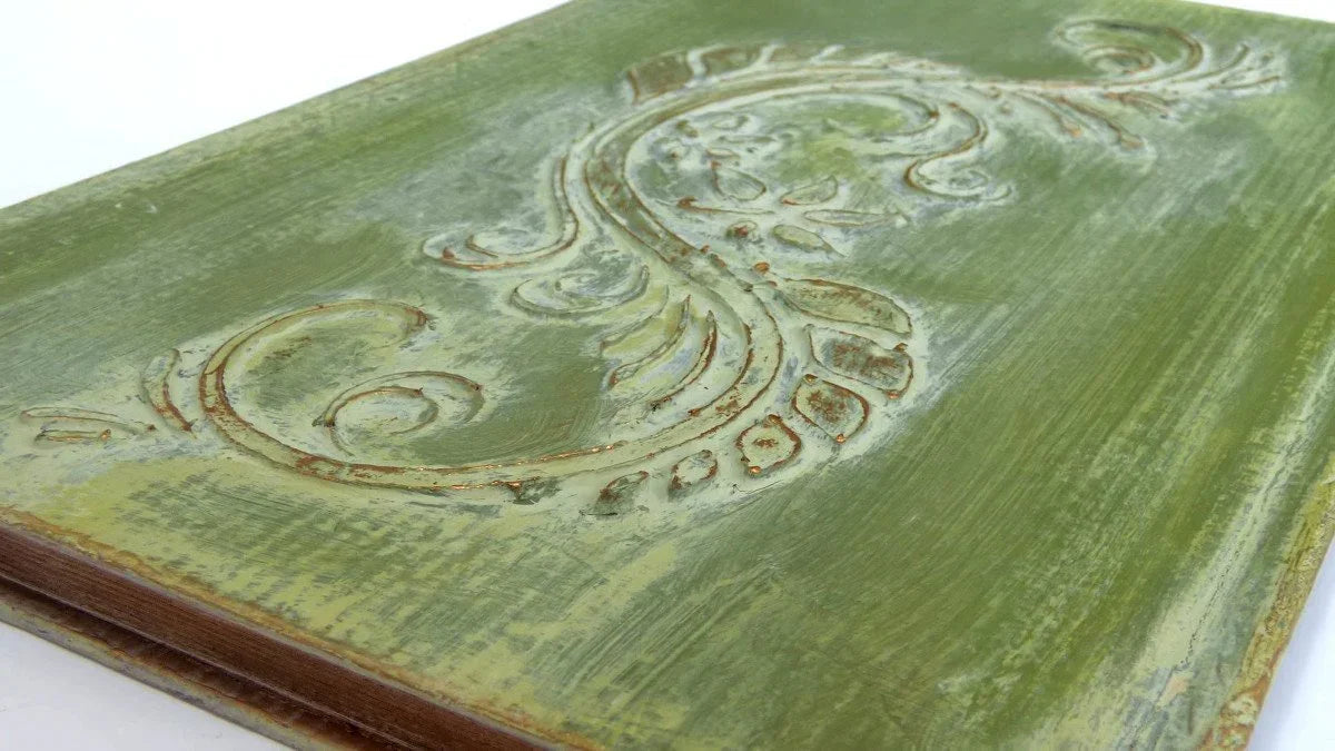 Pentart Antikfarbe 50ml - patina grün - Bastelschachtel