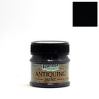 Pentart Antikfarbe 50ml - schwarz - Bastelschachtel