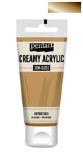 Pentart Creamy Acrylic 200ml - antikgold - Bastelschachtel