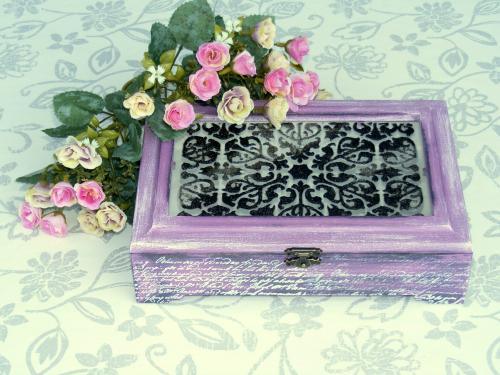 Pentart Dekor Paint Chalky matt 100ml - burgunder rot - Bastelschachtel