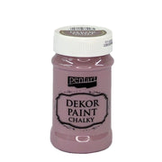 Pentart Dekor Paint Chalky matt 100ml - country lila - Bastelschachtel