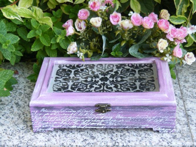 Pentart Dekor Paint Chalky matt 100ml - hell lila - Bastelschachtel