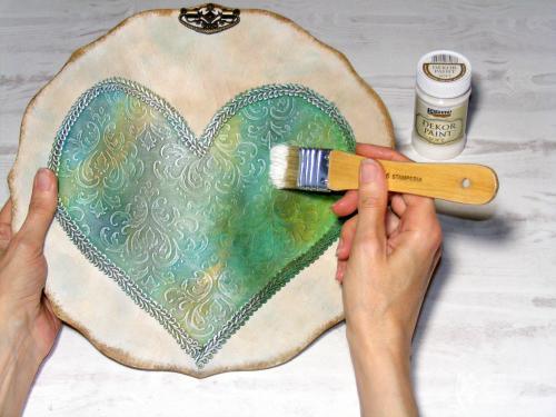 Pentart Dekor Paint Chalky matt 100ml - indigo - Bastelschachtel