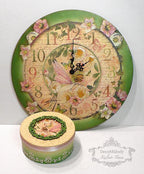 Pentart Dekor Paint Chalky matt 100ml - olive - Bastelschachtel