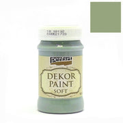 Pentart Dekor Paint Chalky matt 100ml - olivenbaum grün - Bastelschachtel