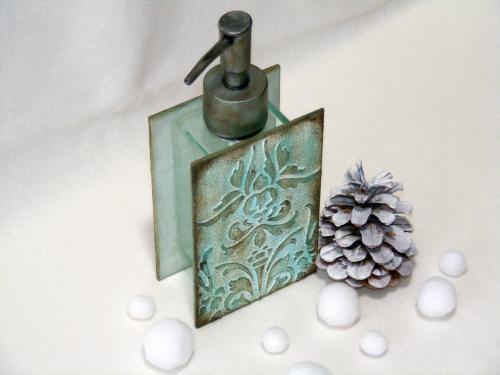 Pentart Dekor Paint Chalky matt 100ml - patina grün - Bastelschachtel