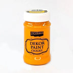 Pentart Dekor Paint Chalky matt 100ml - sonnengelb - Bastelschachtel