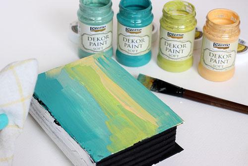 Pentart Dekor Paint Chalky matt 100ml - türkis blau - Bastelschachtel