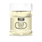 Pentart Dekor Paint Chalky matt 230ml - elfenbein - Bastelschachtel