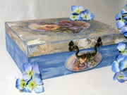 Pentart Dekor Paint Chalky matt 230ml - kardinalrot - Bastelschachtel