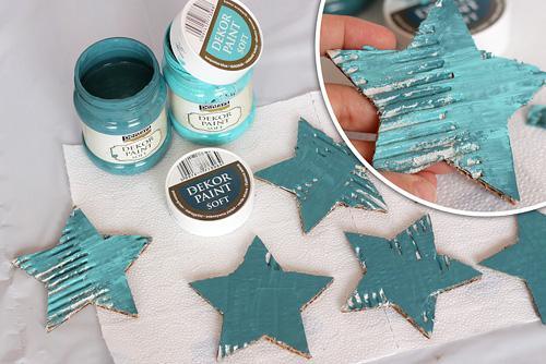 Pentart Dekor Paint Chalky matt 230ml - türkis blau - Bastelschachtel