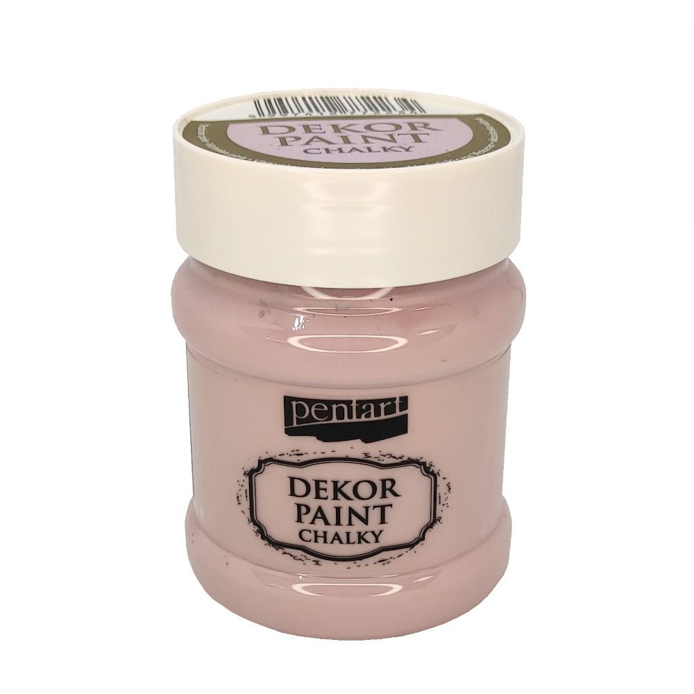 Pentart Dekor Paint Chalky matt 230ml - viktorian pink - Bastelschachtel