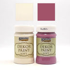 Pentart Dekor Paint Chalky Set 2x100ml - Set 2. - Bastelschachtel
