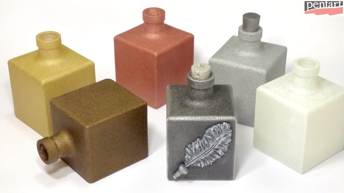 Pentart Deluxe Paste 100ml - lagoon blue - Bastelschachtel