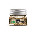 Pentart Eco Glitter 15g - rosegold, confetti - Bastelschachtel