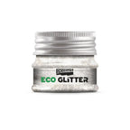 Pentart Eco Glitter 15g - silber, extra fine - Bastelschachtel