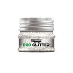 Pentart Eco Glitter 15g - silber, grob - Bastelschachtel