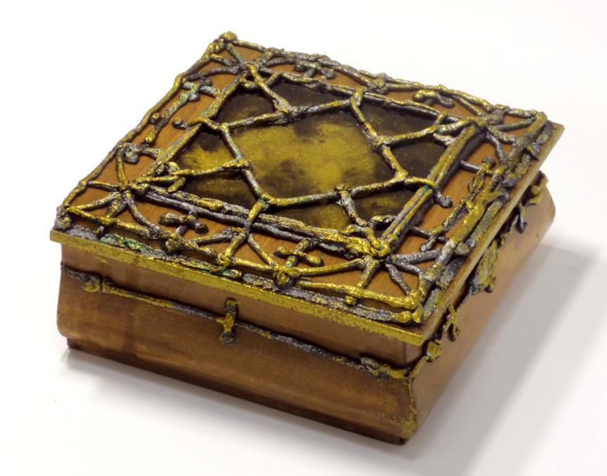 Pentart Eisenpaste 100ml - rotbraun - Bastelschachtel