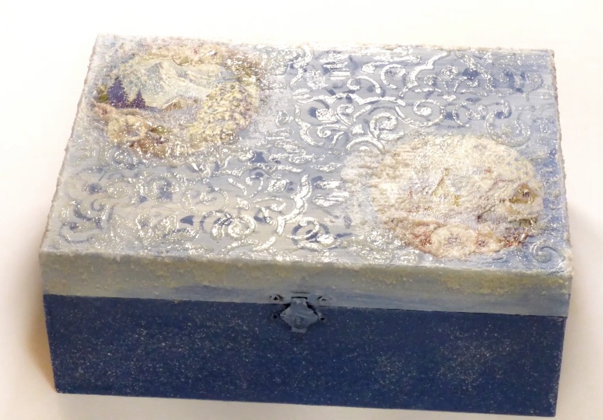 Pentart Eiskristall Paste 100ml - Bastelschachtel