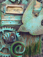 Pentart Farbset für Patinaeffekt - Bastelschachtel