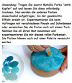 Pentart Farbset für Patinaeffekt - Bastelschachtel