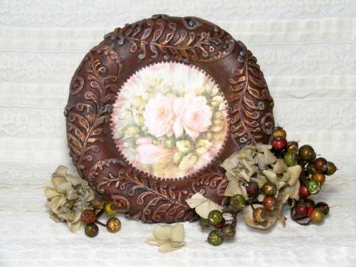 Pentart Farbset für Rosteffekt - Bastelschachtel