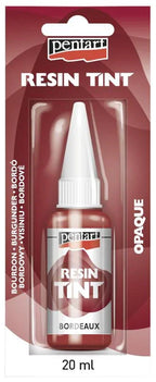 Pentart Farbtinte für Resin - bordeaux - Bastelschachtel
