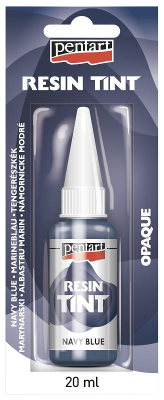 Pentart Farbtinte für Resin - marineblau - Bastelschachtel