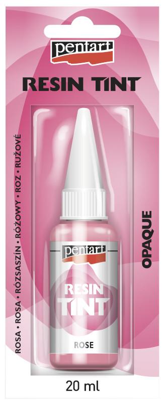 Pentart Farbtinte für Resin - rosa - Bastelschachtel