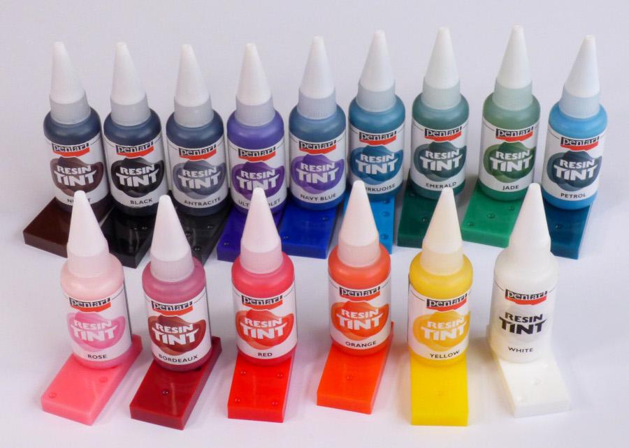 Pentart Farbtinte für Resin - umbra - Bastelschachtel