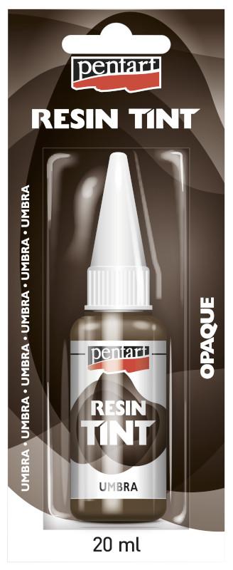 Pentart Farbtinte für Resin - umbra - Bastelschachtel