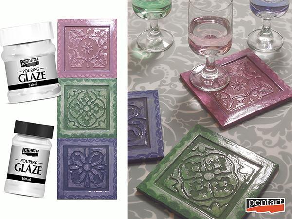 Pentart Glanz Glasur (Pouring Glaze) - 100ml - Bastelschachtel