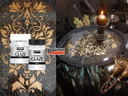 Pentart Glanz Glasur (Pouring Glaze) - 230ml - Bastelschachtel
