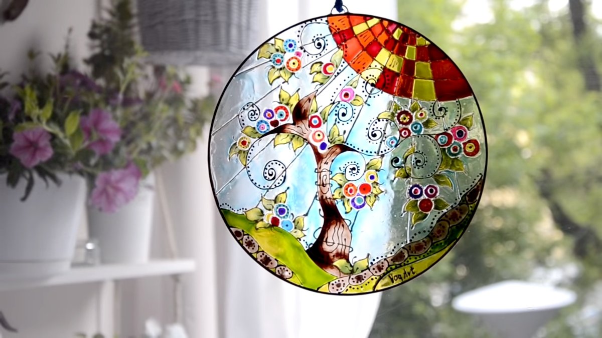 Pentart Glas- und Porzellanfarbe 30ml - lila - Bastelschachtel