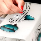 Pentart Glasfarbe 30ml - bronze metallic - Bastelschachtel