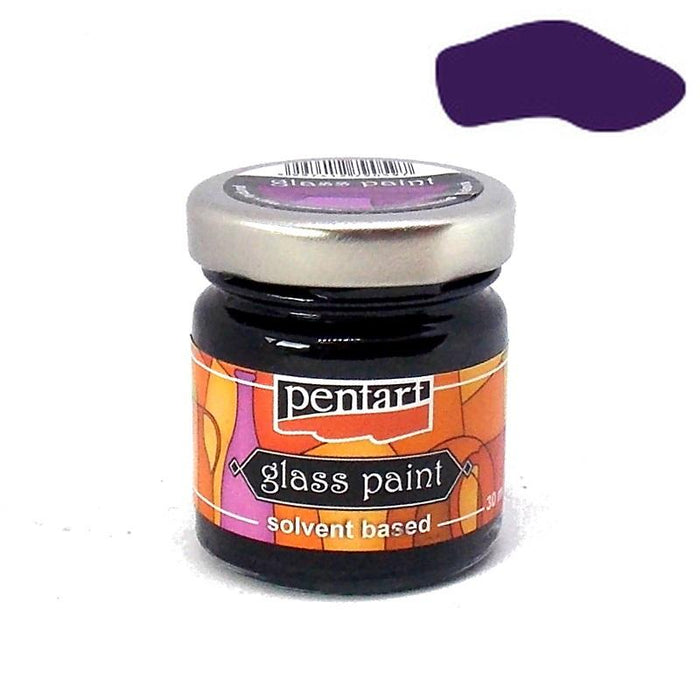 Pentart Glasfarbe 30ml - lila