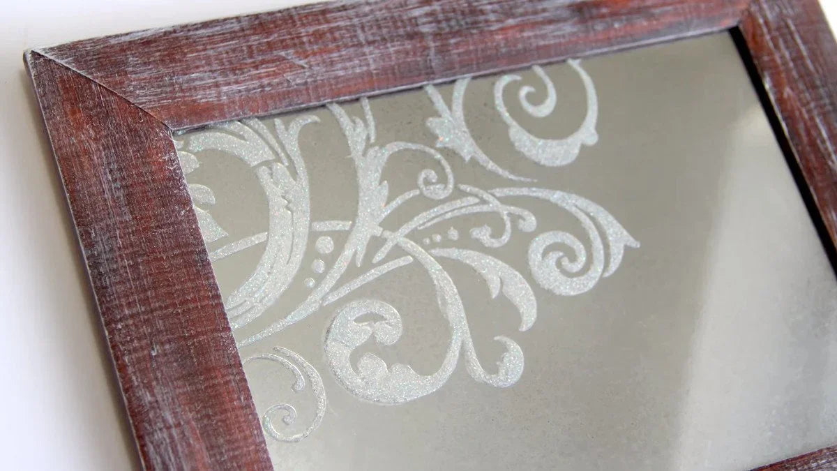 Pentart Glitterpaste glow in the dark 50ml - regenbogen blau - Bastelschachtel