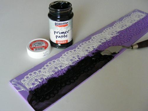 Pentart Grundierpaste 100ml - schwarz - Bastelschachtel