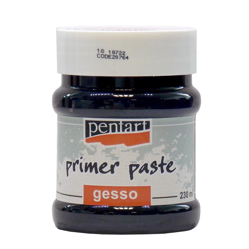 Pentart Grundierpaste 230ml - schwarz - Bastelschachtel