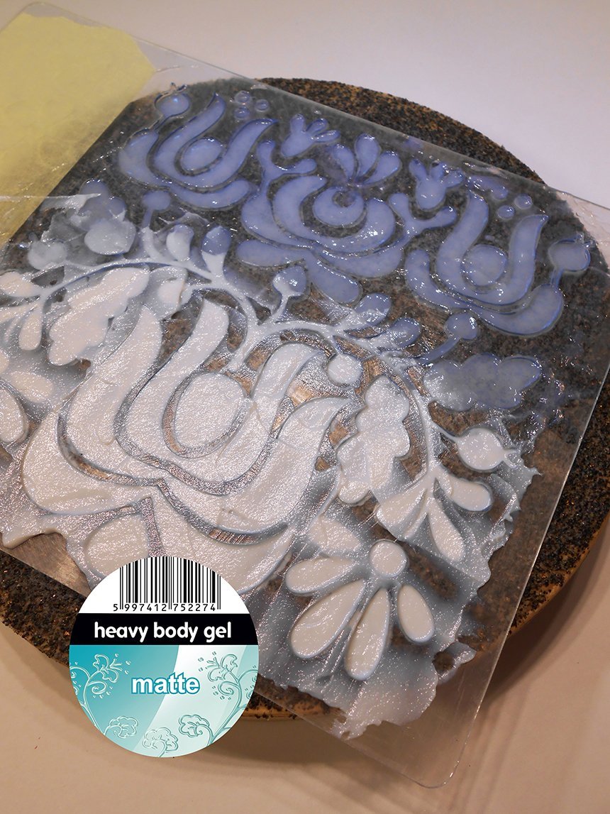 Pentart Heavy Body Gel 50ml - matt - Bastelschachtel