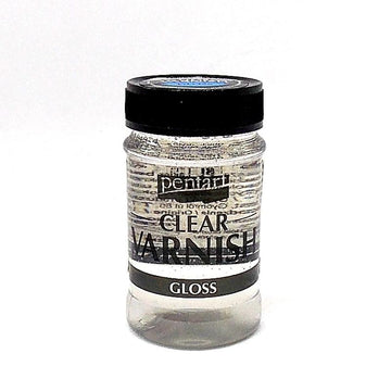 Pentart Klarlack glänzend 100ml - auf Lösungsmittelbasis - Bastelschachtel