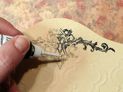 Pentart Konturenfarbe universell - malve glitter - Bastelschachtel