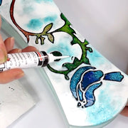 Pentart Konturenfarbe universell - stahlblau - Bastelschachtel